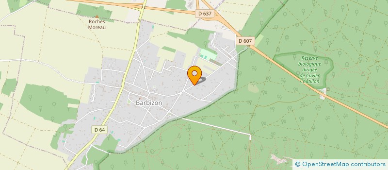 localisation de l'entreprise INDIVISION CARON à BARBIZON