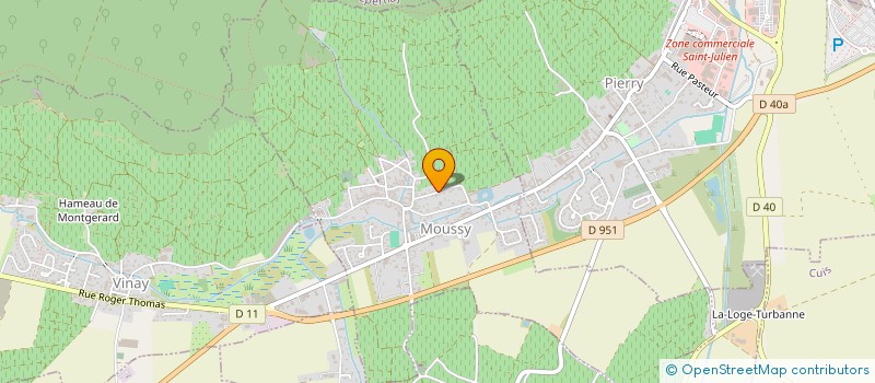 localisation de l'entreprise INDIVISION CARRE JULLIEN  PIERRY