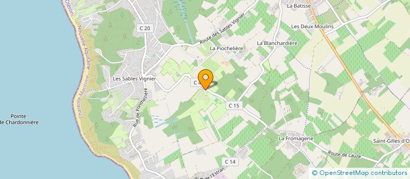 localisation de l'entreprise INDIVISION CARRE SABOURAULT à SAINT-GEORGES-D'OLERON