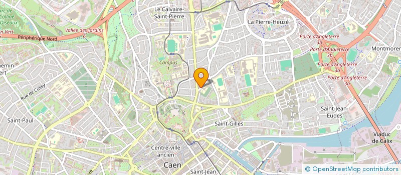 localisation de l'entreprise INDIVISION CARRE VINCON à CAEN