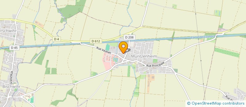 localisation de l'entreprise INDIVISION CARRER-MEDARD  WICKERSCHWIHR