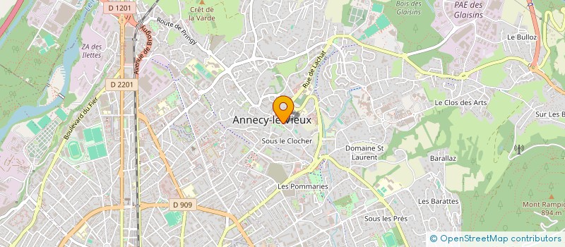 localisation de l'entreprise INDIVISION CARRIAS IKED à ANNECY