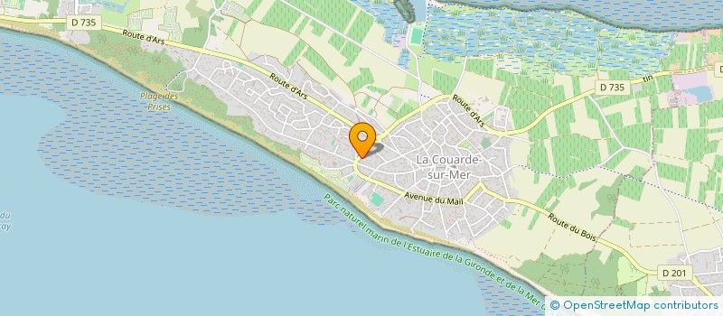 localisation de l'entreprise INDIVISION CARRIER DE BOISSY à LA COUARDE-SUR-MER