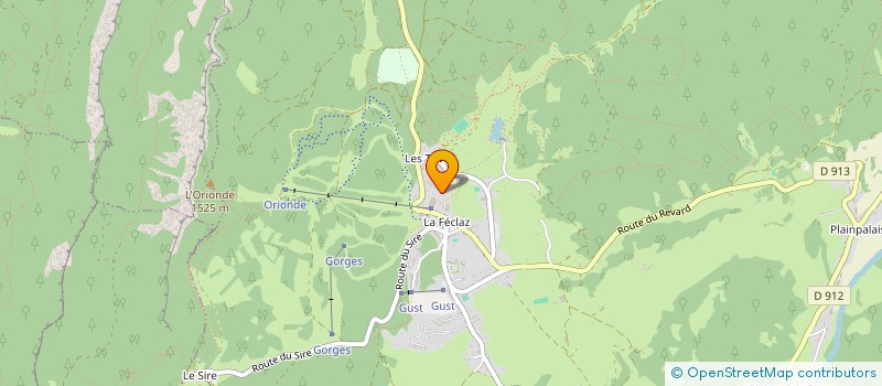 localisation de l'entreprise INDIVISION CARTADE AIME ET NADINE  LES DESERTS