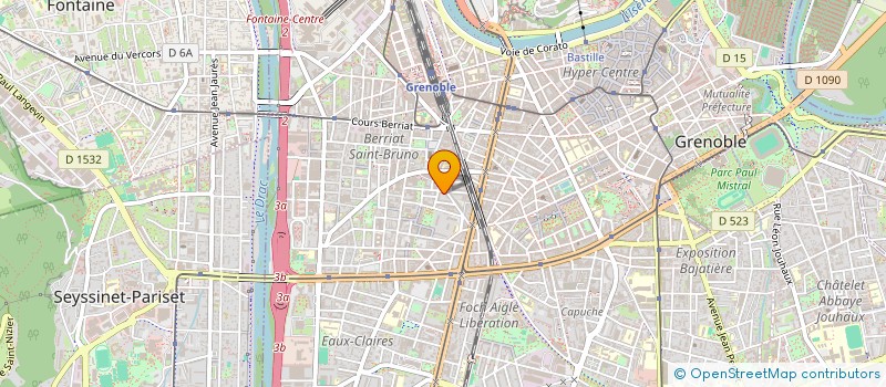 localisation de l'entreprise INDIVISION CARTIER ET LEVY  GRENOBLE