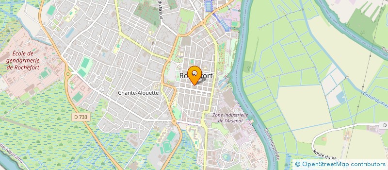 localisation de l'entreprise INDIVISION CARTIGNY REQUENA  ROCHEFORT