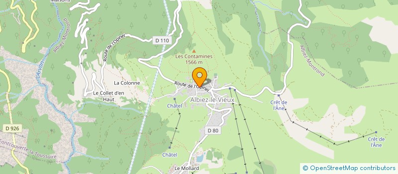 localisation de l'entreprise INDIVISION CARTRON  VILLAREMBERT