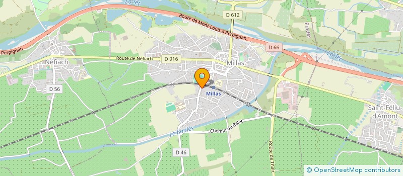 localisation de l'entreprise INDIVISION CARTRY  SAINT-FELIU-D'AVALL