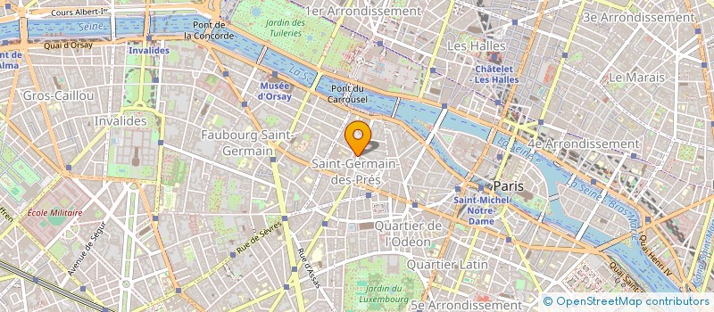 localisation de l'entreprise INDIVISION CARUETTE RUE BONA  PARIS