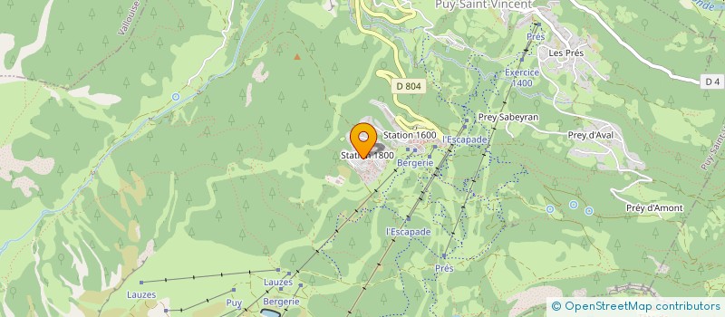 localisation de l'entreprise INDIVISION CARUHEL  PUY SAINT VINCENT