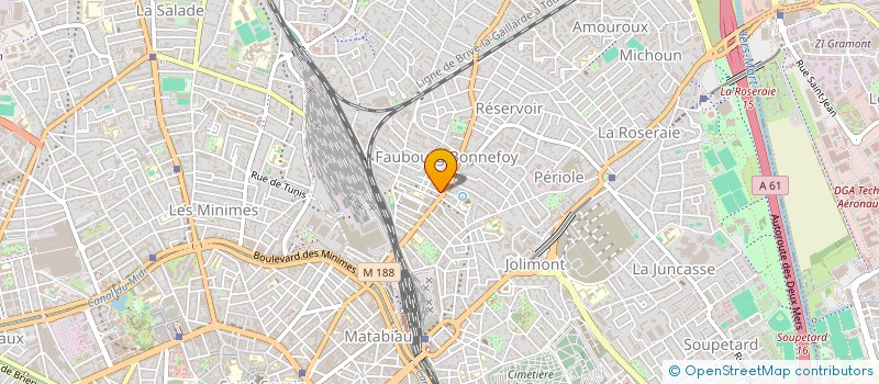 localisation de l'entreprise INDIVISION CARVALHEIRO ADL ZARRABI à TOULOUSE