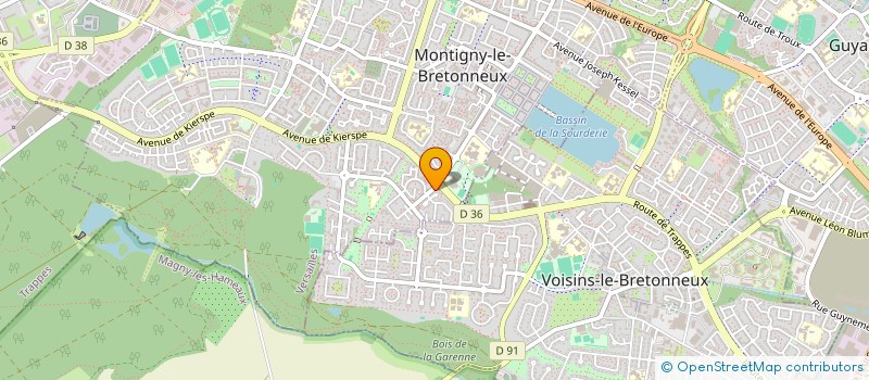 localisation de l'entreprise INDIVISION CARVES JB  PARIS