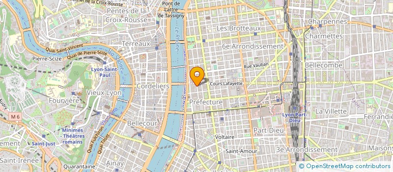 localisation de l'entreprise INDIVISION CARZON FAYARD  LYON