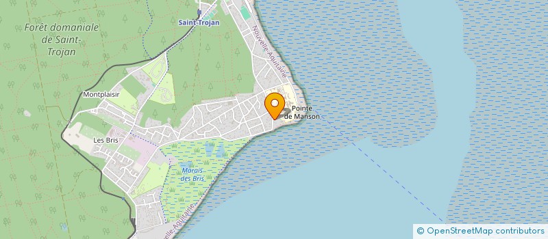 localisation de l'entreprise INDIVISION CASA PINEAU  SAINT-TROJAN-LES-BAINS