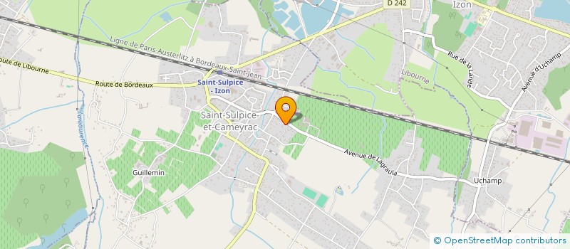 localisation de l'entreprise INDIVISION CASAL  SAINT-SULPICE-ET-CAMEYRAC