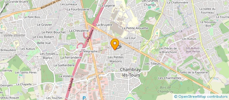 localisation de l'entreprise INDIVISION CASAL LORIOT  CHAMBRAY-LES-TOURS