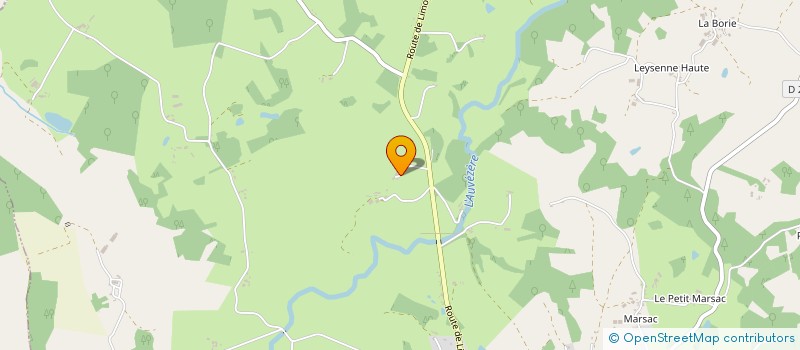 localisation de l'entreprise INDIVISION CASAL PAULETTE CHAMBON RENEE  LUBERSAC