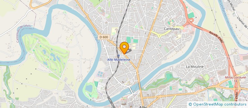 localisation de l'entreprise INDIVISION CASALE JEAN-FRANCOIS - CASALE JULIE à ALBI