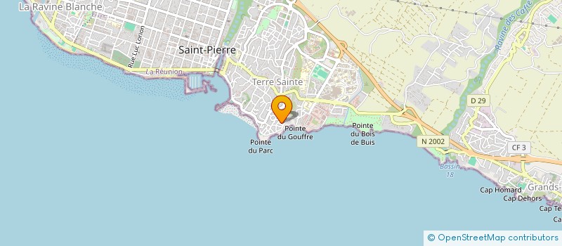localisation de l'entreprise INDIVISION CASAN BOURASSEAU à SAINT-PIERRE