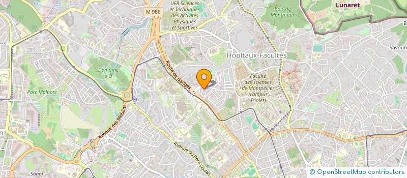 localisation de l'entreprise INDIVISION CASINI à MONTPELLIER