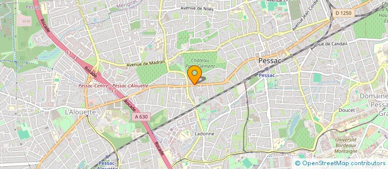 localisation de l'entreprise INDIVISION CASSAIGNAU-GANS à PESSAC
