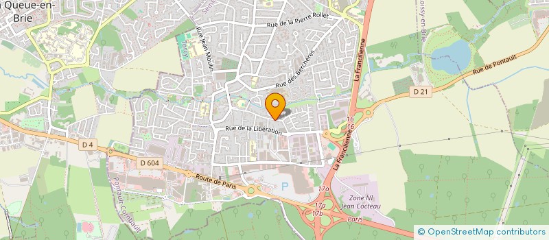 localisation de l'entreprise INDIVISION CASSART à PONTAULT-COMBAULT