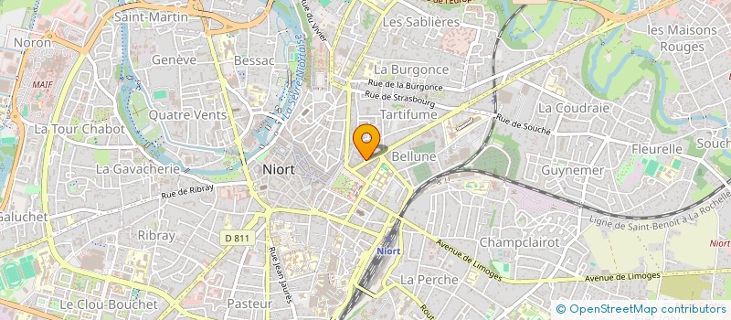 localisation de l'entreprise INDIVISION CASSONNET à NIORT
