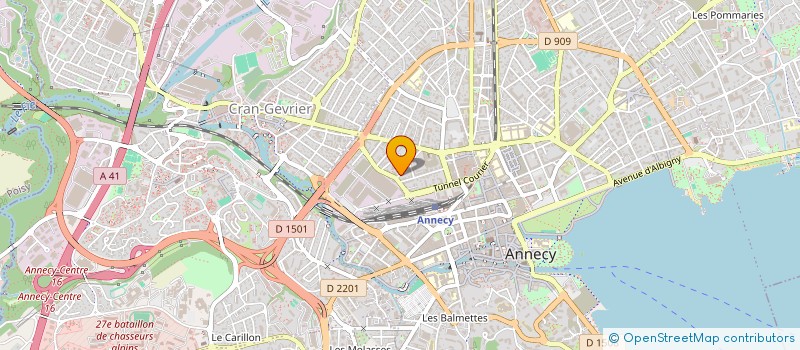 localisation de l'entreprise INDIVISION CASTELBOU à ANNECY