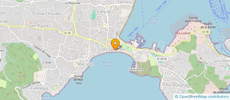 localisation de l'entreprise INDIVISION CASTELLANI  LA SEYNE-SUR-MER