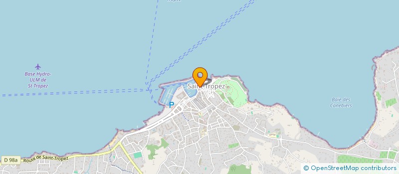 localisation de l'entreprise INDIVISION CASTET MOULAT à SAINT-TROPEZ
