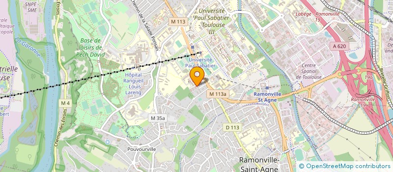 localisation de l'entreprise INDIVISION CASTET THIERRY ET BOURNAUD CATHERINE à TOULOUSE