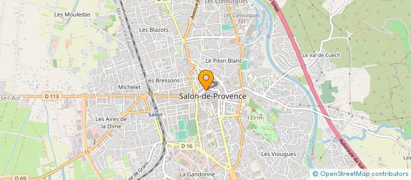 localisation de l'entreprise INDIVISION CASTIGLI-VAREILLE  SALON-DE-PROVENCE