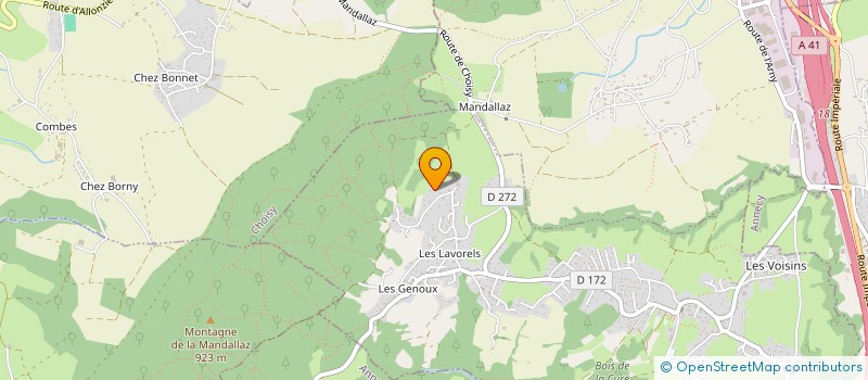 localisation de l'entreprise INDIVISION CASTILLO MORVAN  CUVAT