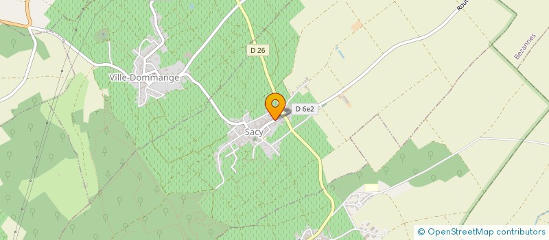 localisation de l'entreprise INDIVISION CATHERINE DUVAL  SACY