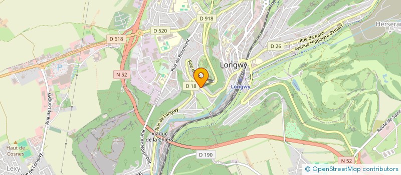 localisation de l'entreprise INDIVISION CATHERINE ET FRANCOISE BRUNET à LONGWY