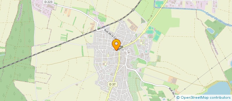 localisation de l'entreprise INDIVISION CATHERINE ET SERGE MISCHLER  HRDT