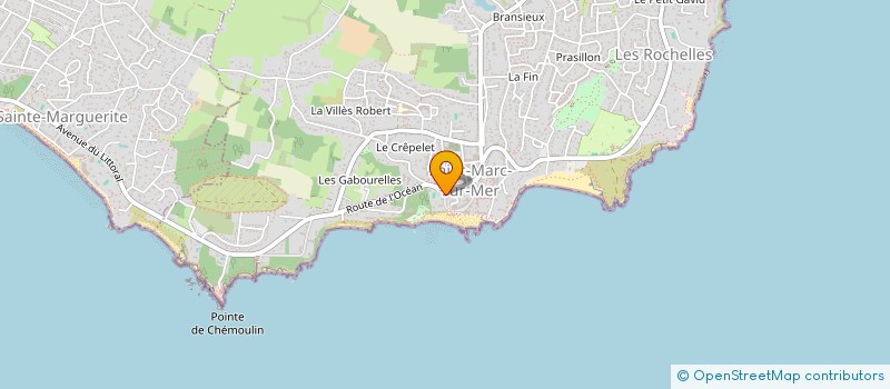 localisation de l'entreprise INDIVISION CATHO  SAINT-NAZAIRE