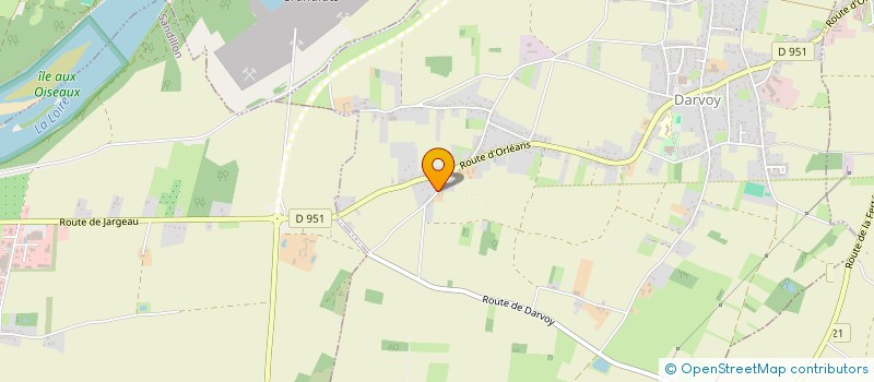localisation de l'entreprise INDIVISION CATTEAU VALLEE  DARVOY