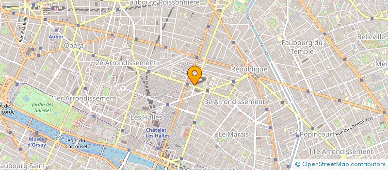 localisation de l'entreprise INDIVISION CATTENOZ JIAO  PARIS