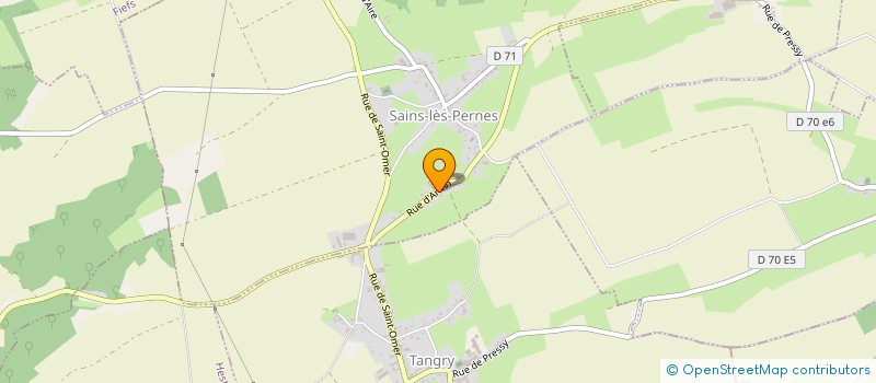 localisation de l'entreprise INDIVISION CAUCHY ALBERT  SAINS-LES-PERNES