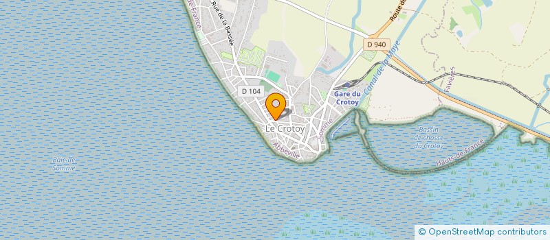 localisation de l'entreprise INDIVISION CAULIER SAROUL à LE CROTOY