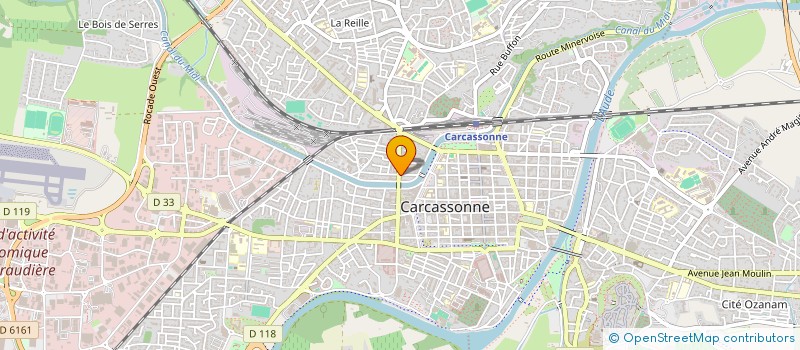 localisation de l'entreprise INDIVISION CAYE-HERBILLON à CARCASSONNE