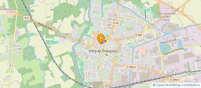 localisation de l'entreprise INDIVISION CAYEM à VITRY-LE-FRANCOIS