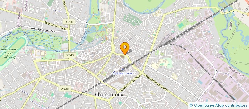 localisation de l'entreprise INDIVISION CAZALA  CHATEAUROUX