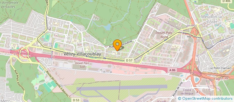 localisation de l'entreprise INDIVISION CAZELLES CAYOL  VELIZY-VILLACOUBLAY