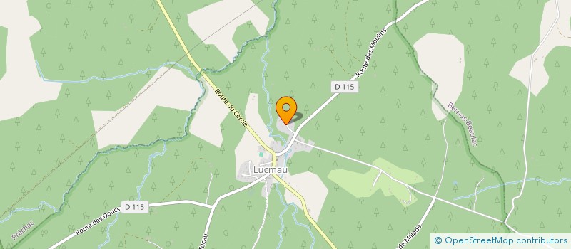 localisation de l'entreprise INDIVISION CAZENAVE  LUCMAU