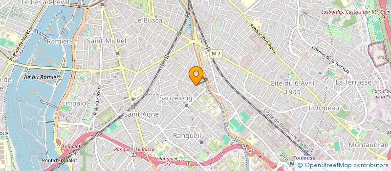 localisation de l'entreprise INDIVISION CAZETTES MARTINEZ à TOULOUSE