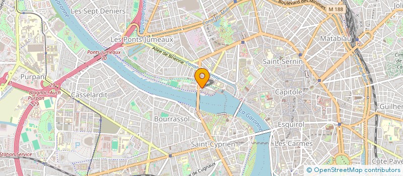 localisation de l'entreprise INDIVISION CAZOR à TOULOUSE