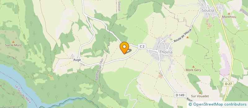 localisation de l'entreprise INDIVISION CECEN  COGNA