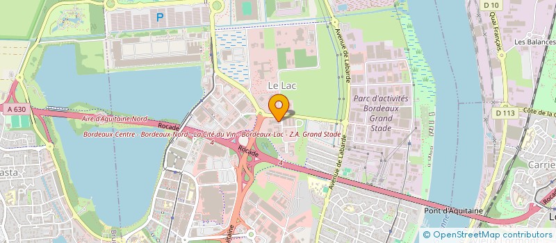 localisation de l'entreprise INDIVISION CENTI LUCIANO ET MICHELE à BORDEAUX